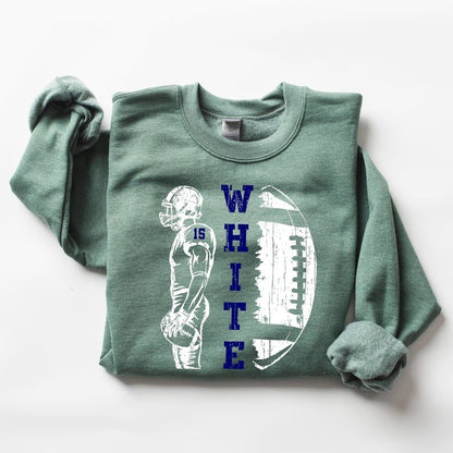 Personalized Football Sweatshirt