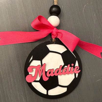 Sports Keychain Bag Charm