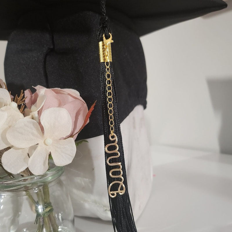 Graduation Cap Tassel Charm, custom graduation hat graduation gift