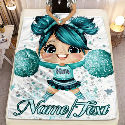 Custom Name Cheerleaders Blanket