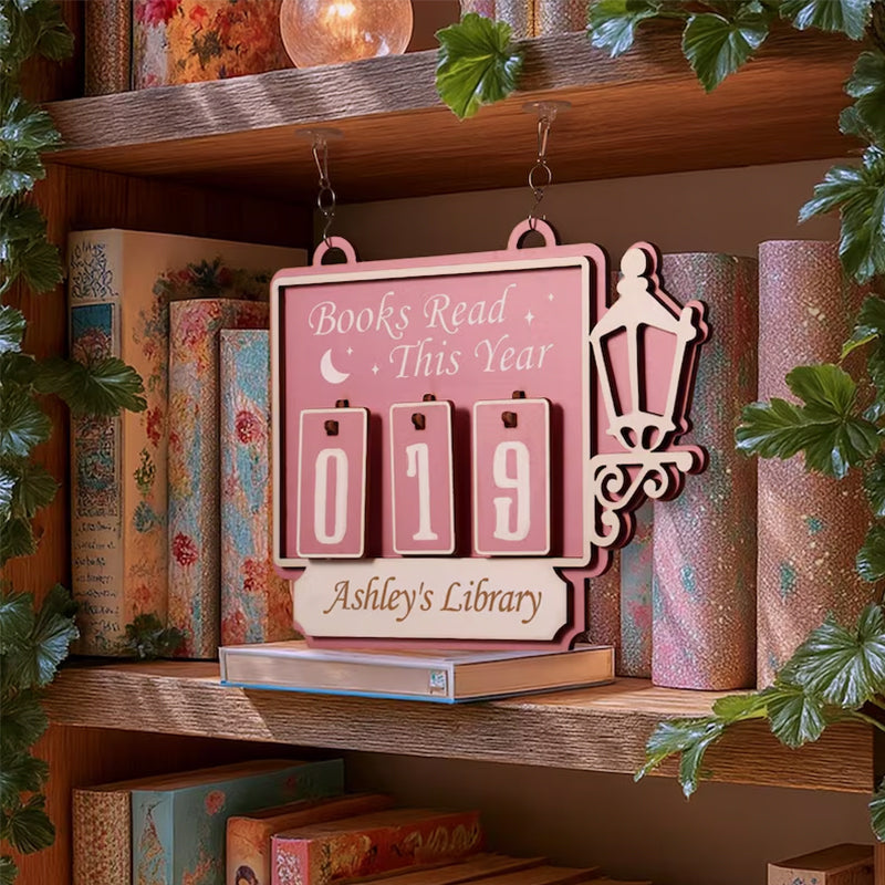 Personalized Books Read Tracker - Books Read This Year
