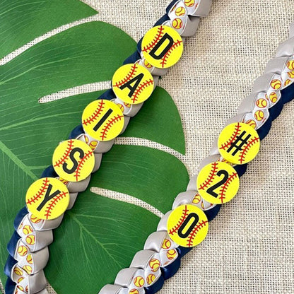 Basketball Soccer Softball Ribbon Lei Graduation Gift