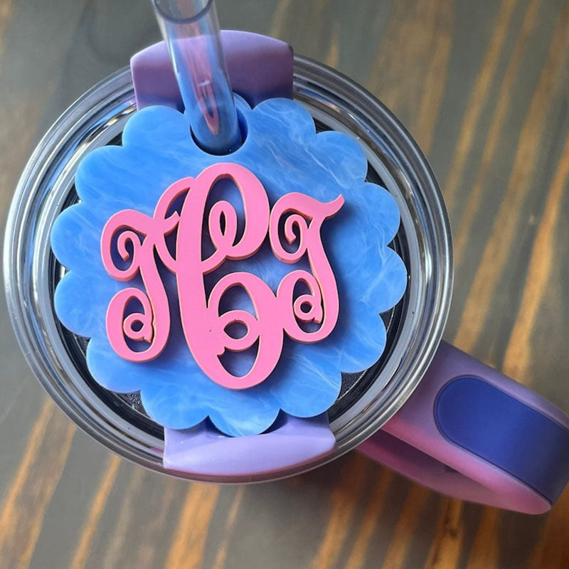 Personalized 30/40 oz Tumbler Name Plate| Water Bottle Name Tag | Name Plate for Tumbler