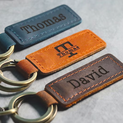 DAD KEYCHAIN, Personalized Dad Keychain