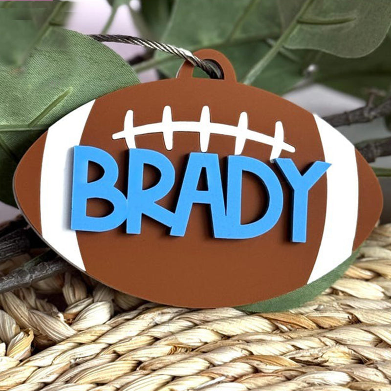 Personalized Sports Bag Tag