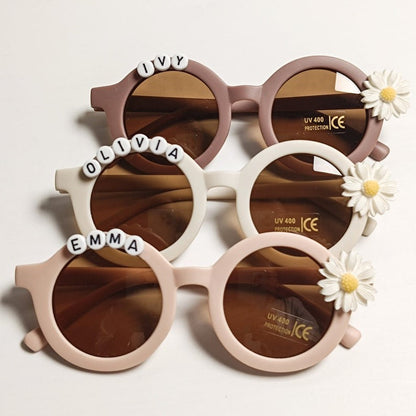 Personalized Name Sunglasses for Girls-Cute Kids Sunglasses