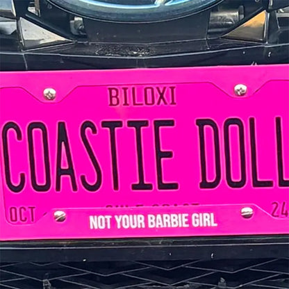 Customized Any Style License plate Any Color Any Text Design