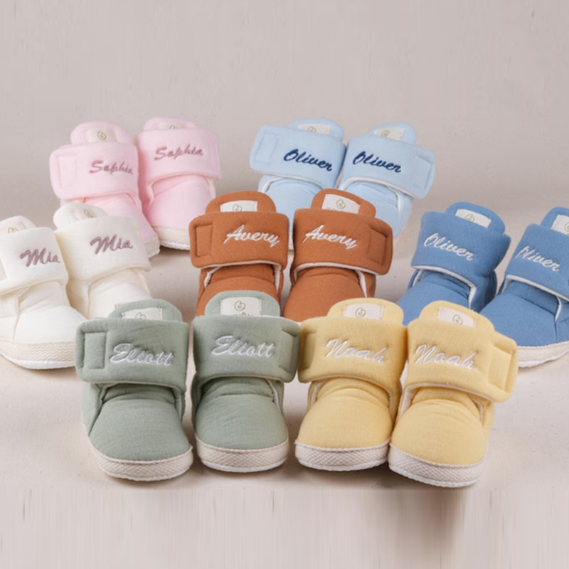 Personalized Baby Booties – Baby Shower Gift