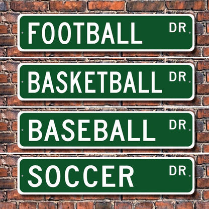 Custom Street Sign, Metal Street Sign, Personalized Street Sign