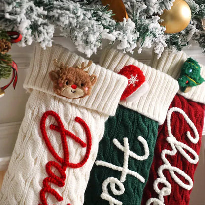 Handmade Crocheted Christmas Stocking