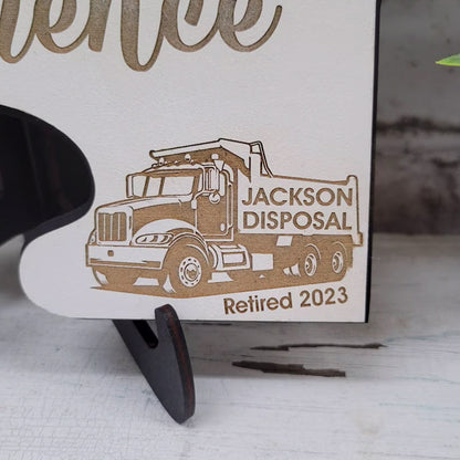 Custom Retirement Puzzle Piece Gift for Boss