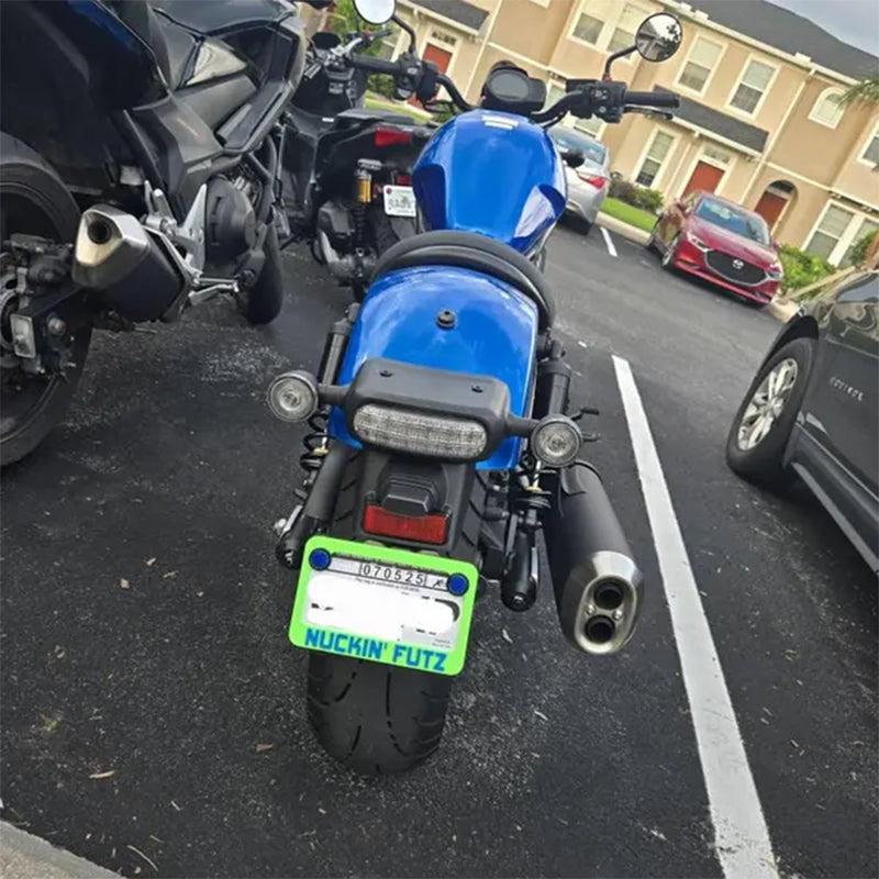 Motorcycle License Plate Frame