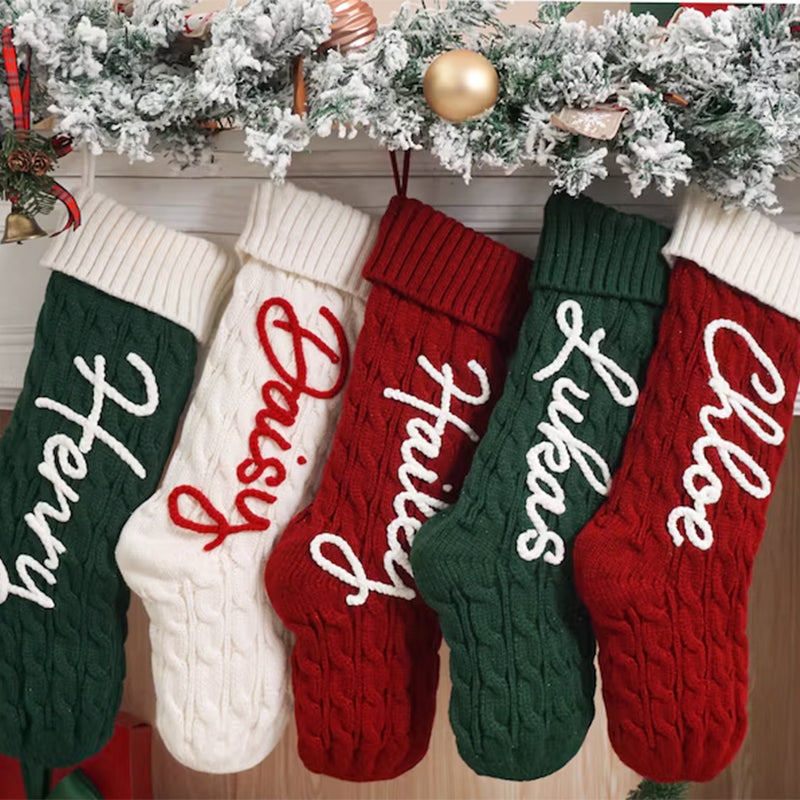 Handmade Crocheted Christmas Stocking