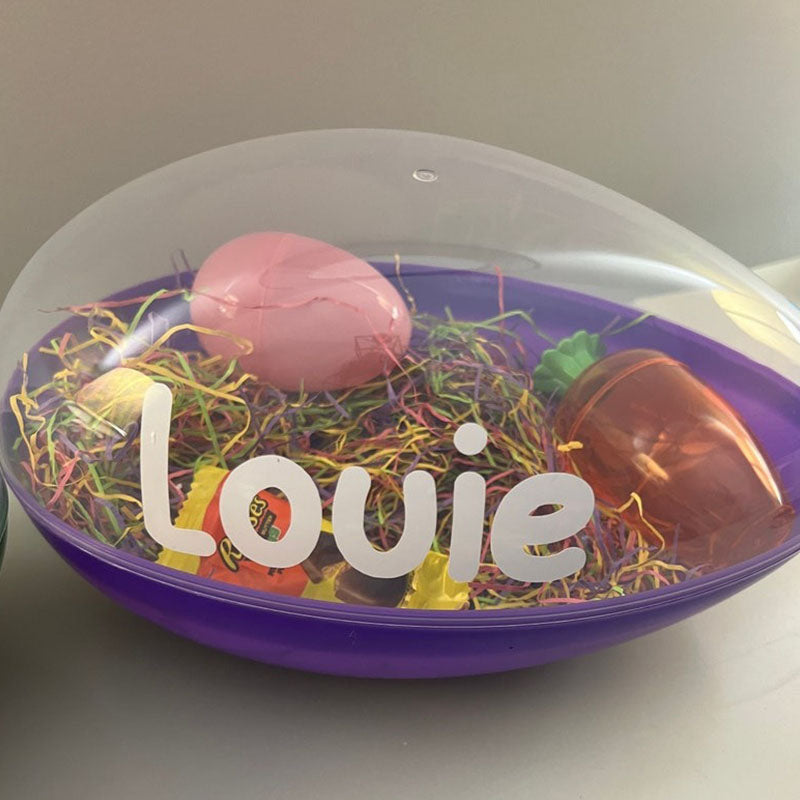 Personalized Jumbo Easter Eggs, Large Easter Egg