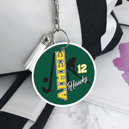 Wrestler ,Volleyball ,Softball ,Ice Hockey Hockey Soccer Sport Bag Tag