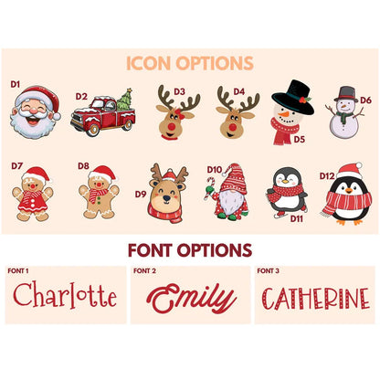 Christmas Money Holder Personalized, Christmas Gift