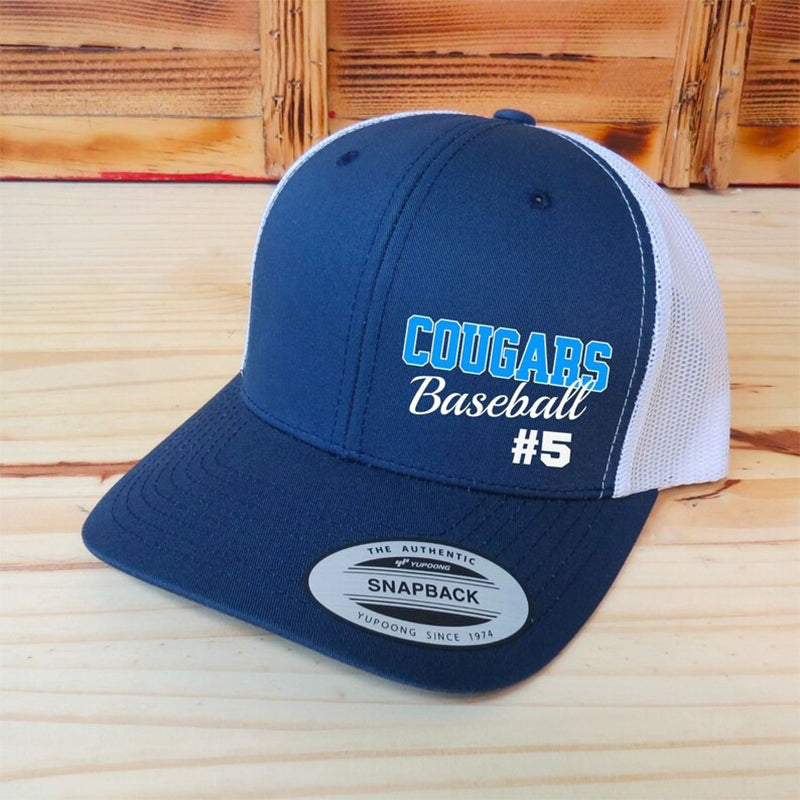 Custom Sport Hat,Football Softball Baseball Sport Hat, School Spirit