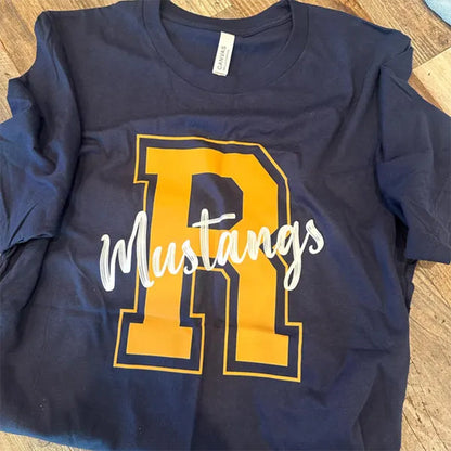 Custom Mascot Shirts, School Spirit Mascot T shirt Team Fans