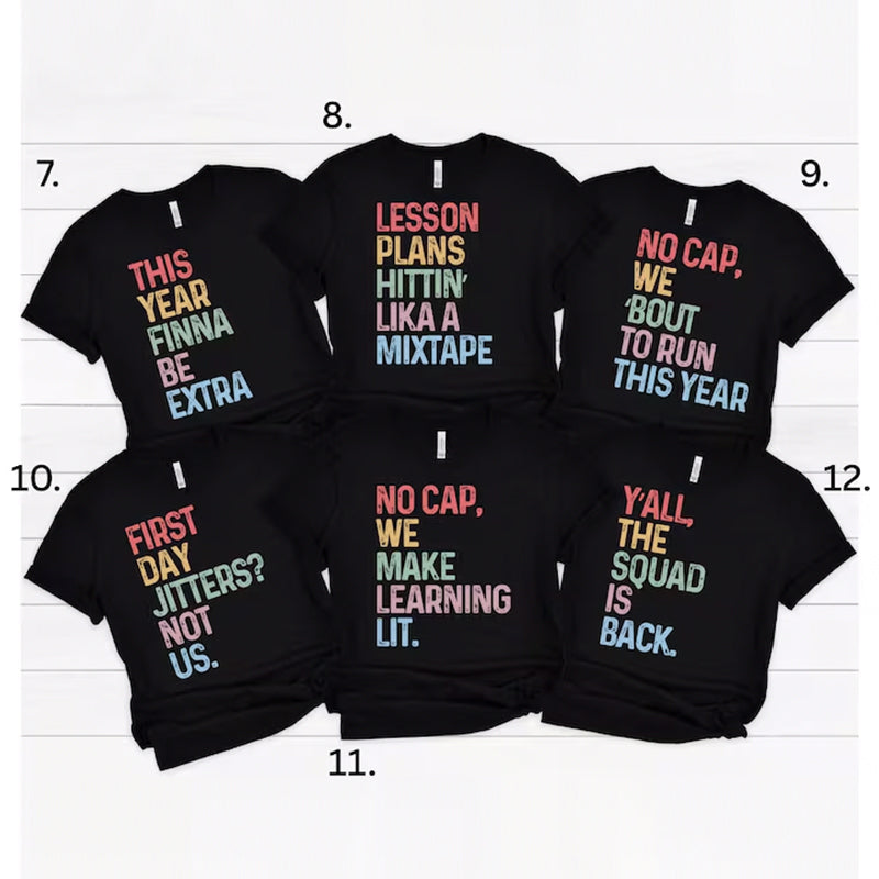 Back to School Teacher Shirt, First Day Of School Teacher Shirts