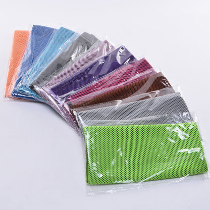 Personalized Cooling Sports Towel Baseball Team Custom Order Wet Rag Hot Days Sport