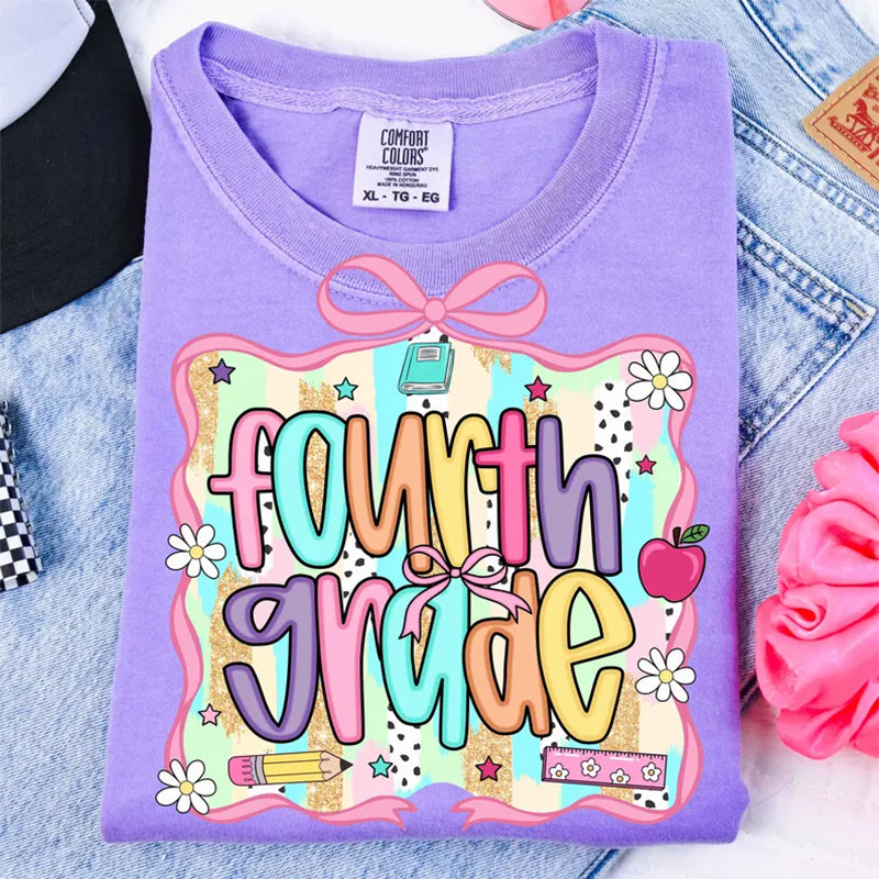 Preppy Pre-K Shirt Back To School Shirt, Personalized Hello Pre-k Tee