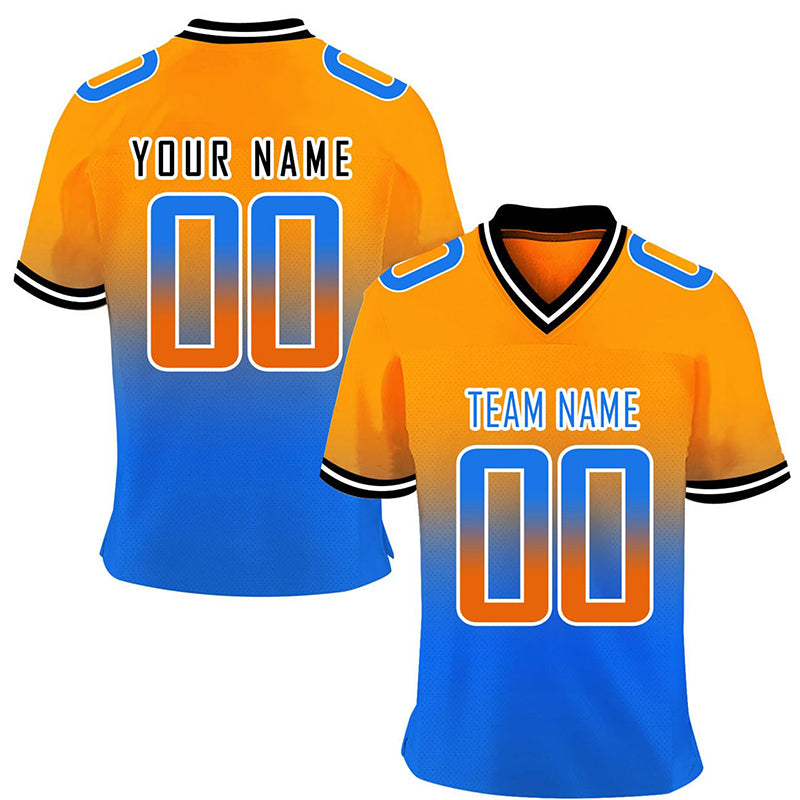 Custom Football Jersey Team Name And Number