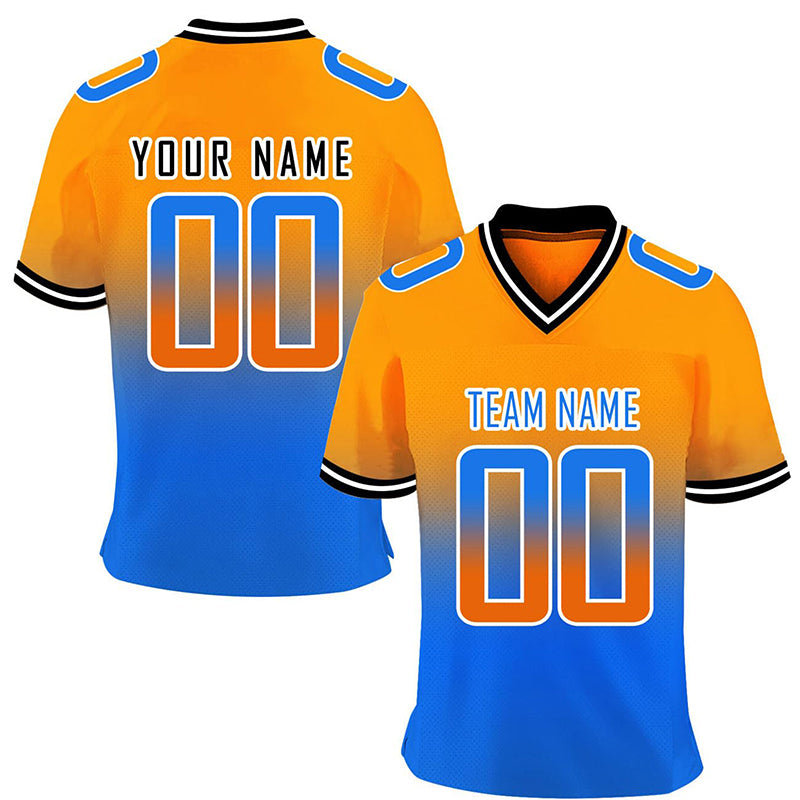 Personalized American Football Jersey, Custom Name Number Matching Team Jersey