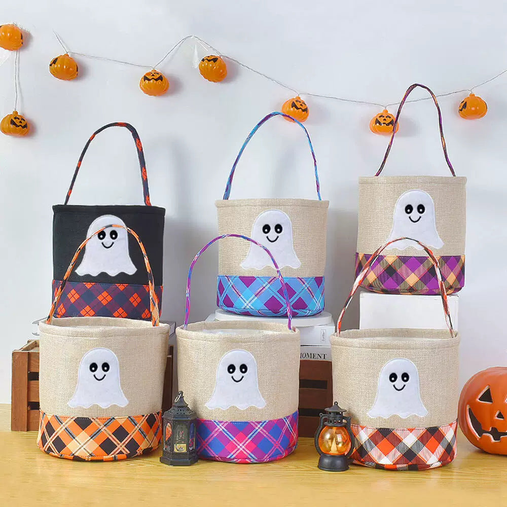 Trick or treat bag, Trick-or-treat bucket, Halloween Bucket