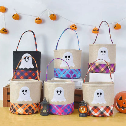 Trick or treat bag, Trick-or-treat bucket, Halloween Bucket