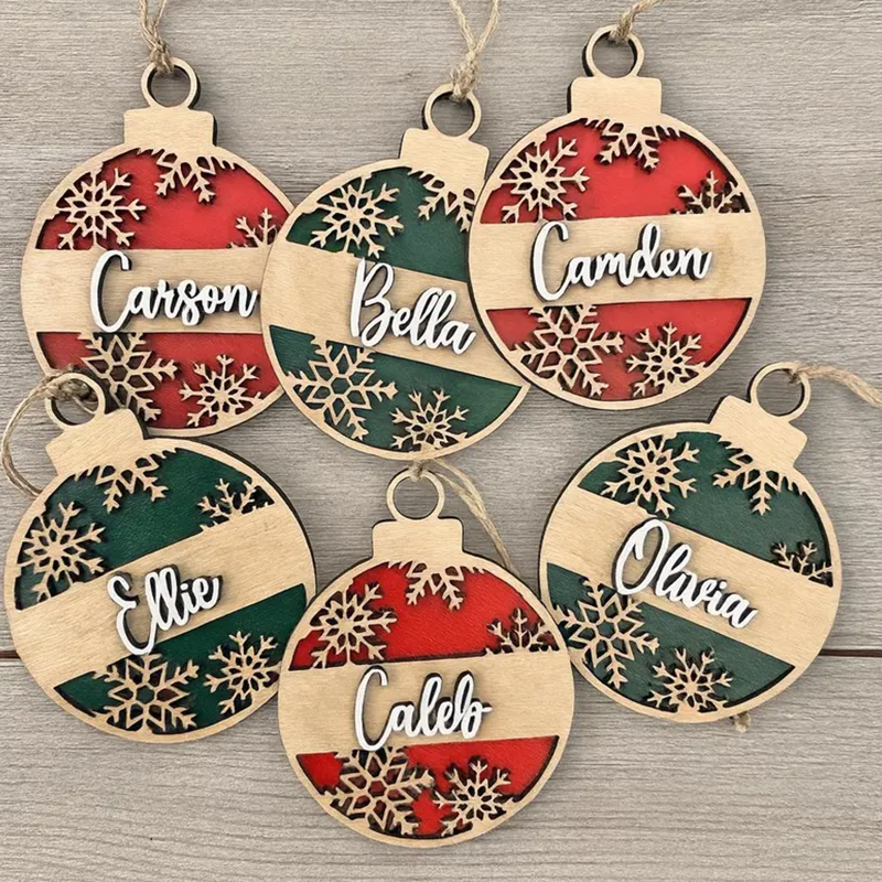 Personalized Christmas Name Ornament