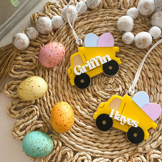 Easter Basket Tag | Personalized Easter Basket Name Tag