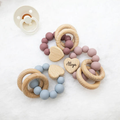 Toy Ring/Personalized Toy Ring/Wooden toy