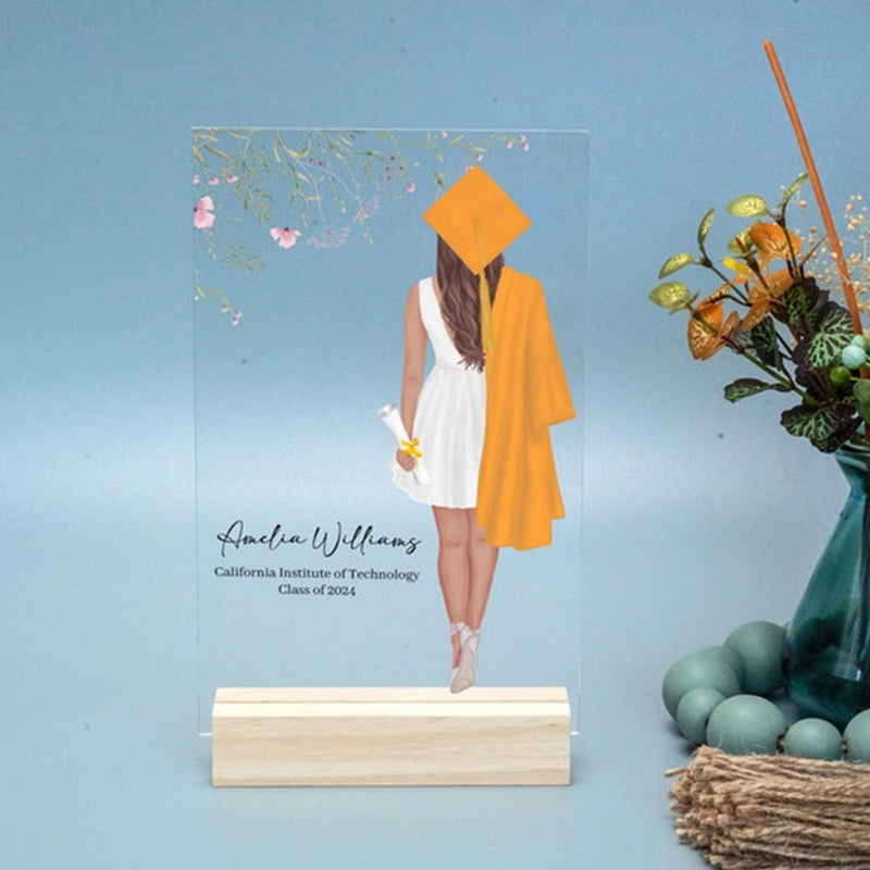 Personalized Graduation Gifts, Acrylic Graduation Picture Stand