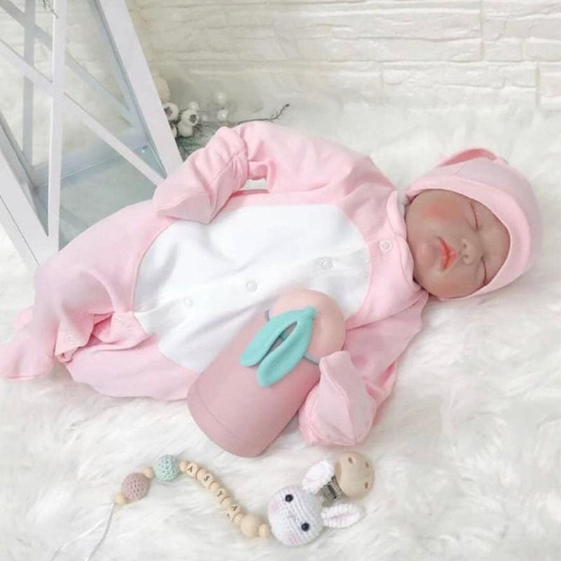 Newborn Bunny Outfit, Monogrammed Romper, Newborn Personalized Easter Gifts
