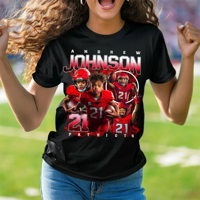Custom Sports shirt, Basketball mom dad shirt, Football Birthday