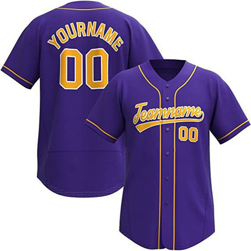 Personalized Team Name And Number Baseball Jersey, Custom Baseball
