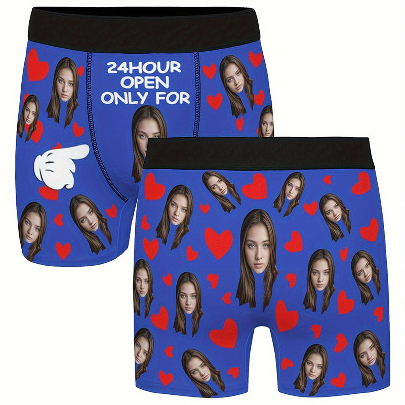 Men'S Boxer Shorts with Personalized Designs