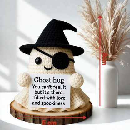 Crochet Ghost Hug Plush