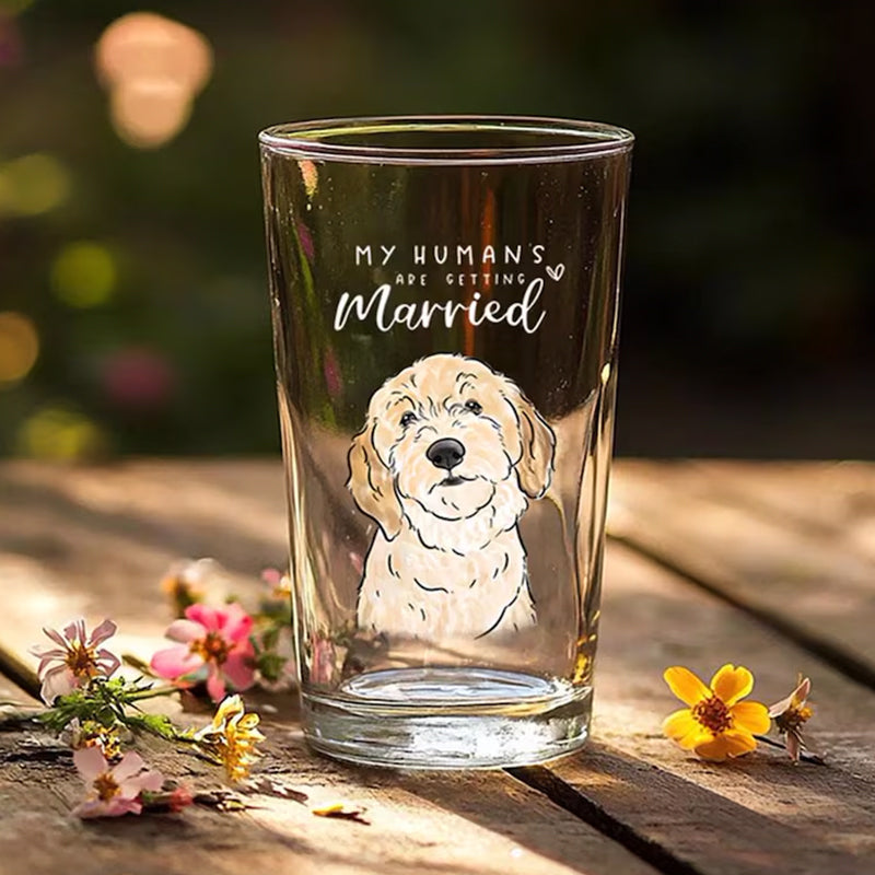 Custom Dog Engagement Gift, My Humans Are Getting Married Mug