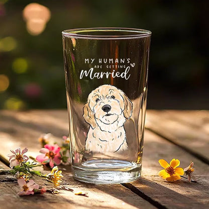 Custom Dog Engagement Gift, My Humans Are Getting Married Mug