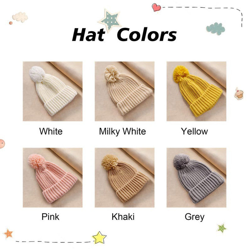Custom Name Kid's Winter Hat, Handmade Embroidered Baby Hat, Personalized Baby Beanie, Knit Toddler Beanie