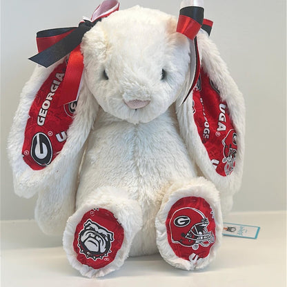 Custom Collegiate Jellycat Bunny: College Acceptance, Graduation