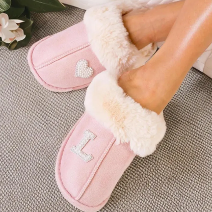Christmas Custom slipper, Personalized Warm Slippers, Christmas gift