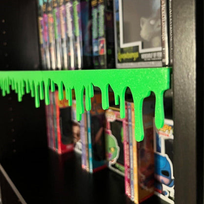 Slime Drip Bookshelf Decor | Blood Drip Bookshelf Decor