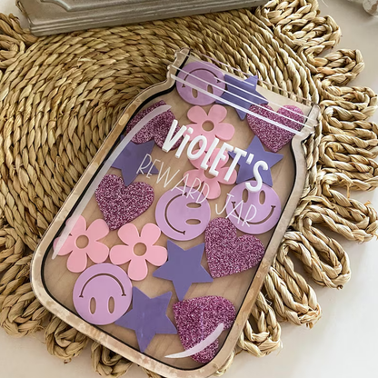 Kindness Jar Set | Reward Jar Set | Personalized Jar with Tokens