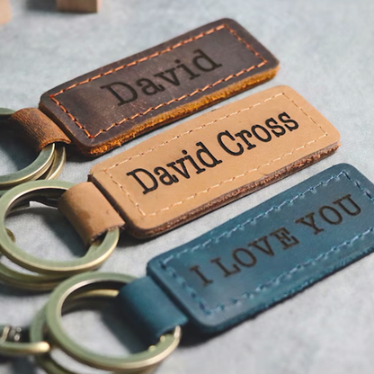 DAD KEYCHAIN, Personalized Dad Keychain