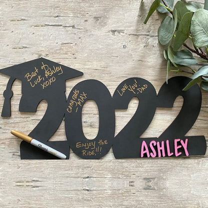 Senior Kindergarten Junior High School Photos Graduation Signature Sign Stand