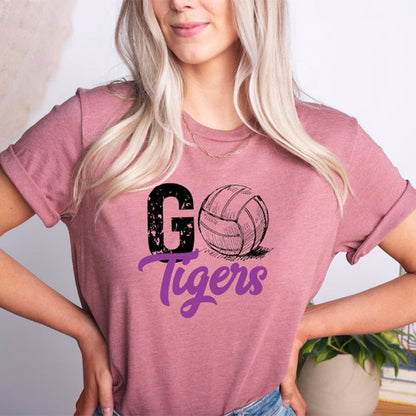 Custom Volleyball Tee, Custom Go Team Shirt