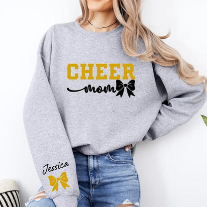 Personalized Cheer Mom Sweatshirt