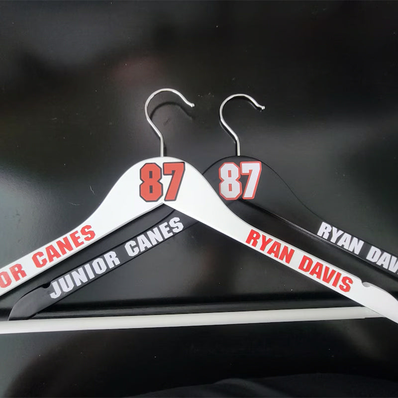 Personalized Sports Jersey / Uniform Hangers